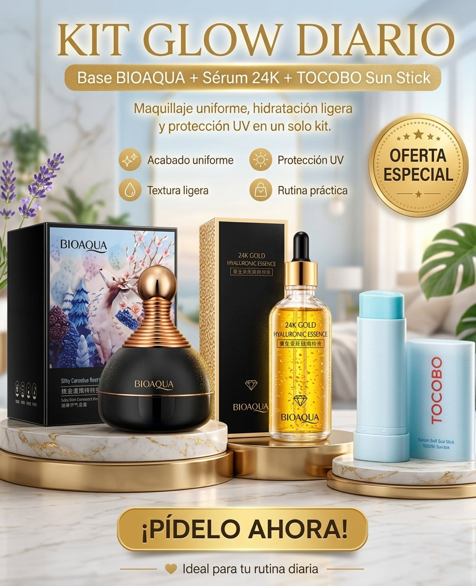 Kit Glow Diario BIOAQUA + TOCOBO